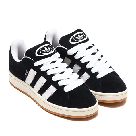 adidas zwart met wit|adidas campus schoenen.